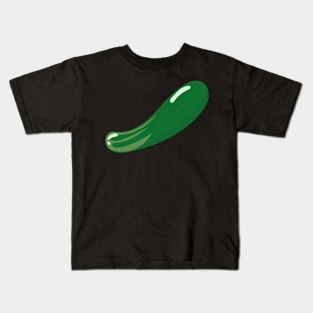 Cucumber cartoon style Kids T-Shirt